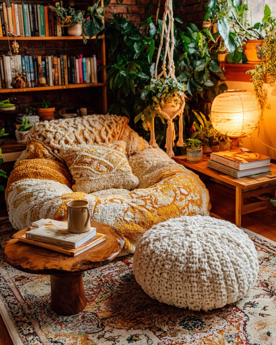Cozy Boho Reading Nook Ideas for Your Soulful Space 📚