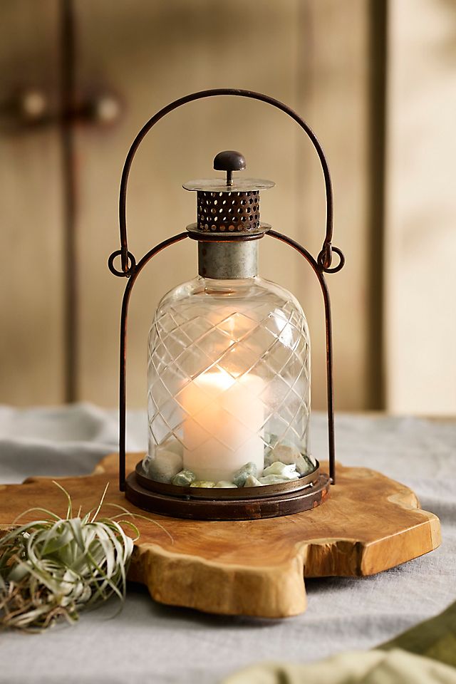 Cut Glass + Iron Lantern | Terrain