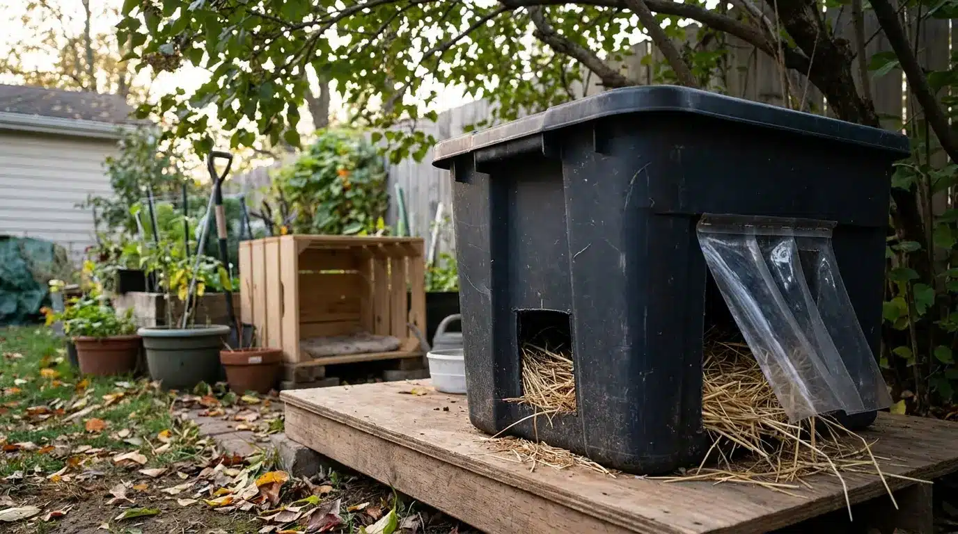 DIY Outdoor Cat House: Cozy Shelter That Cats Will Use