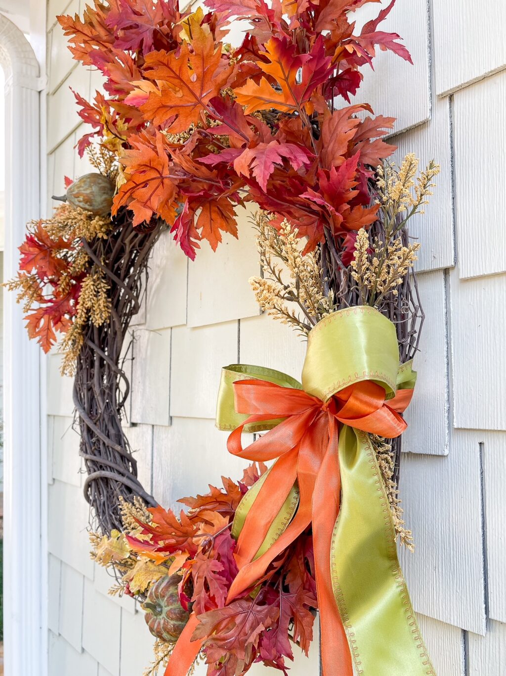 Easy Fall Wreath in 4 steps - Duke Manor Farm by Laura Janning
