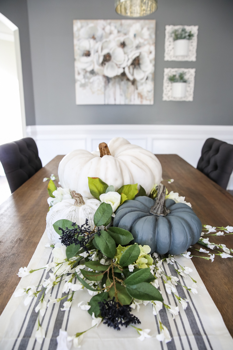 Easy Pumpkin Centerpiece - Bower Power