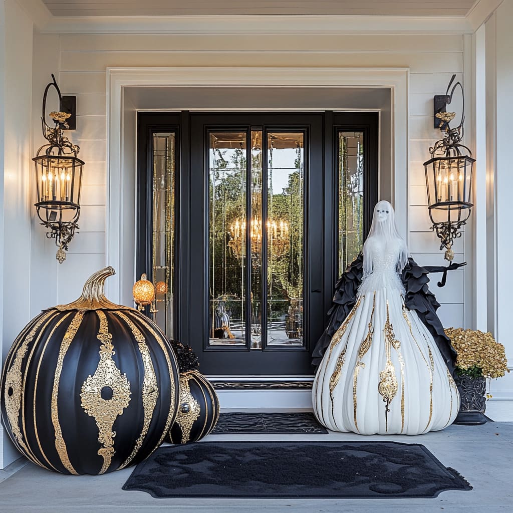 Elegant Ways to Decorate Your Porch and Yard for Halloween