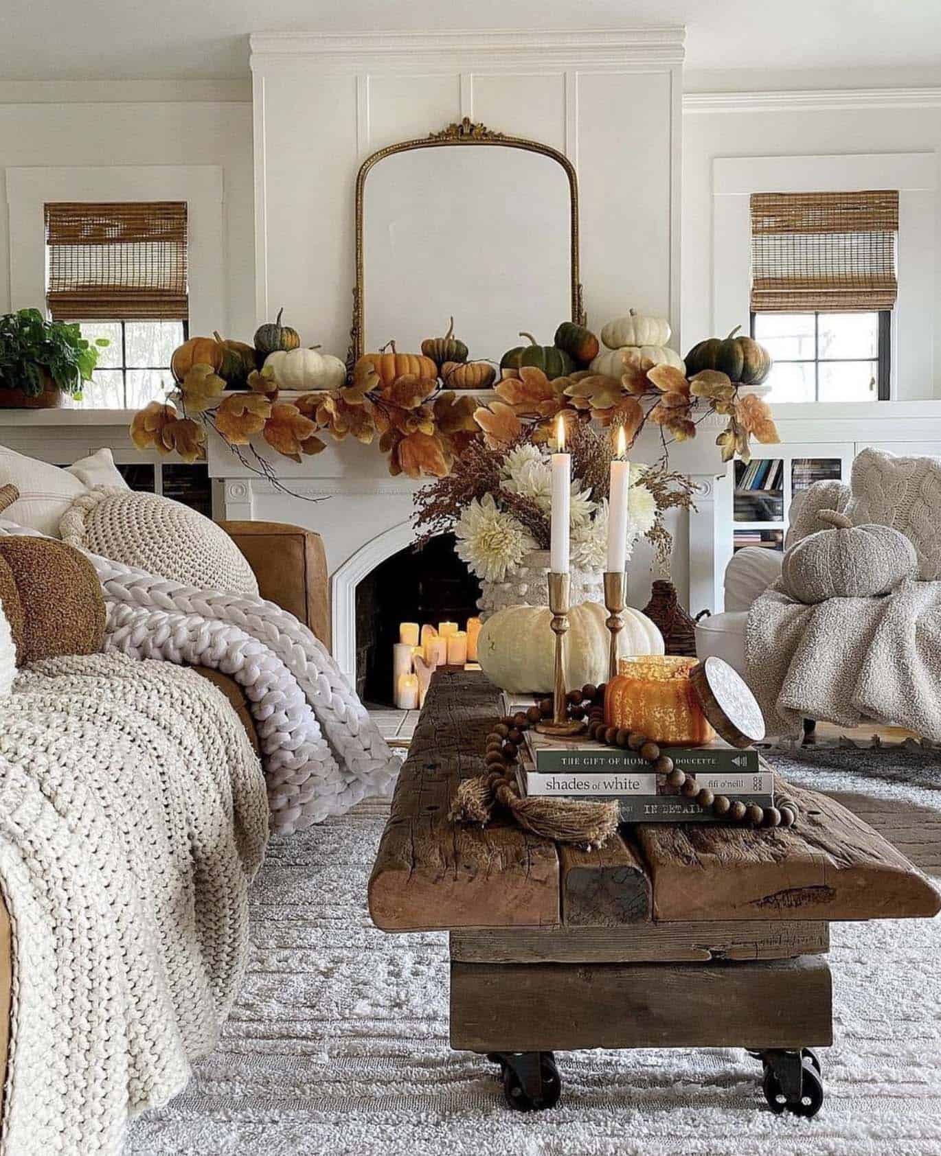 Fall Decor Farmhouse Sofa Table Decor Ideas Fall Coffee Table Decor Ideas To Cozy Up Your