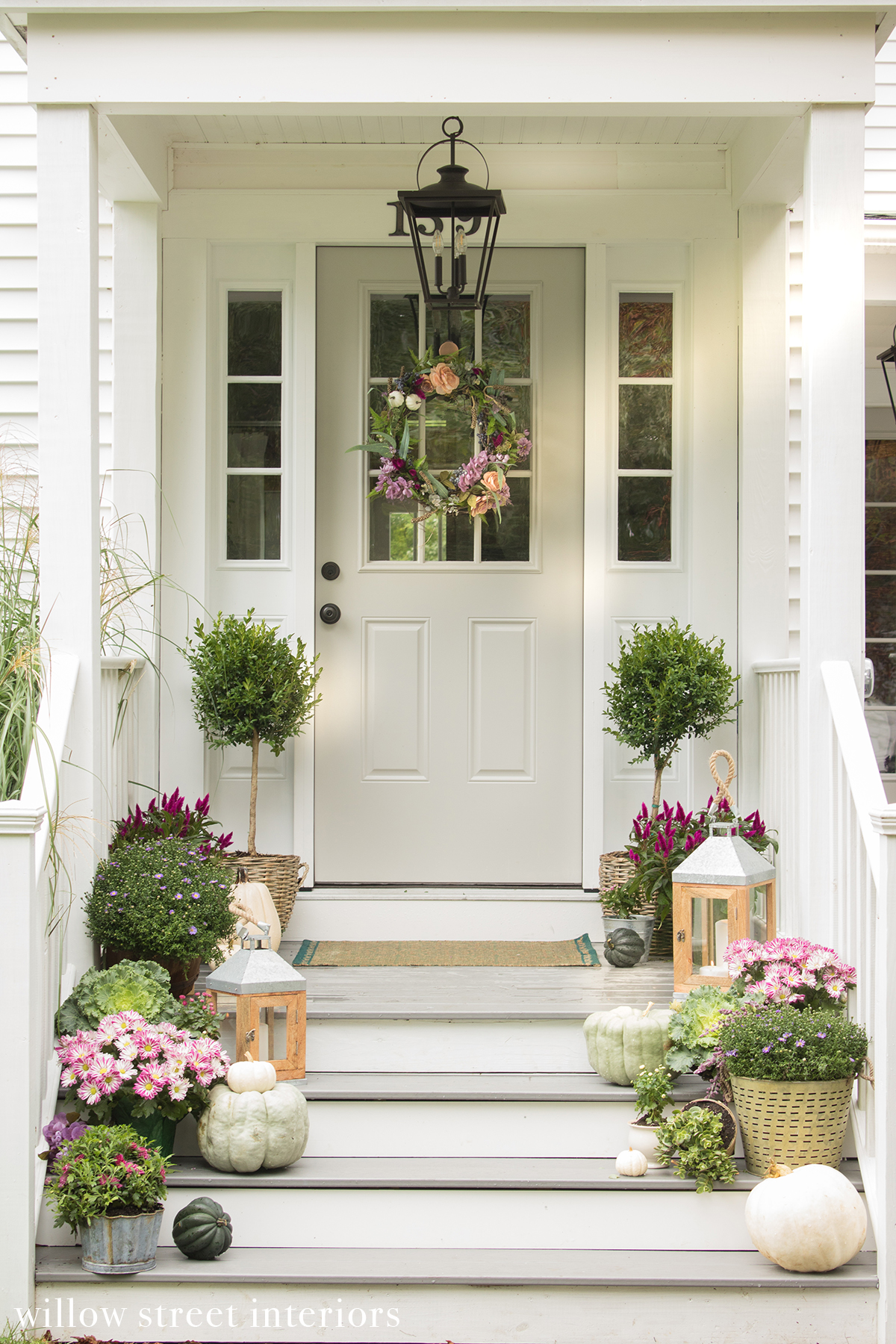 Fall Decorating {Our Front Porch} – Willow Street Interiors