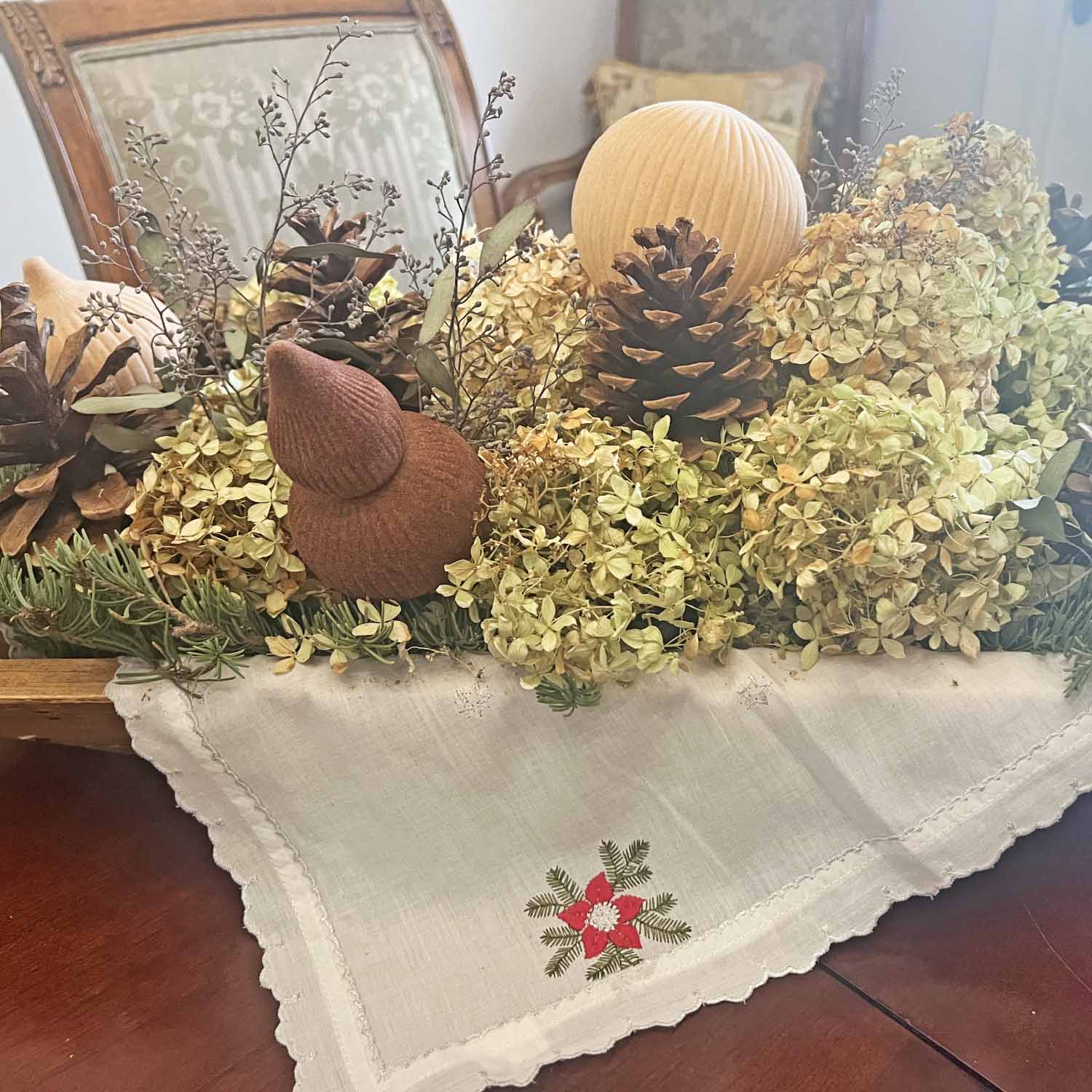 Fall Dough Bowl Centerpiece How To Style A Holiday Rustic Dough Bowl With Natural Elements Master'Pieces' Of My Life