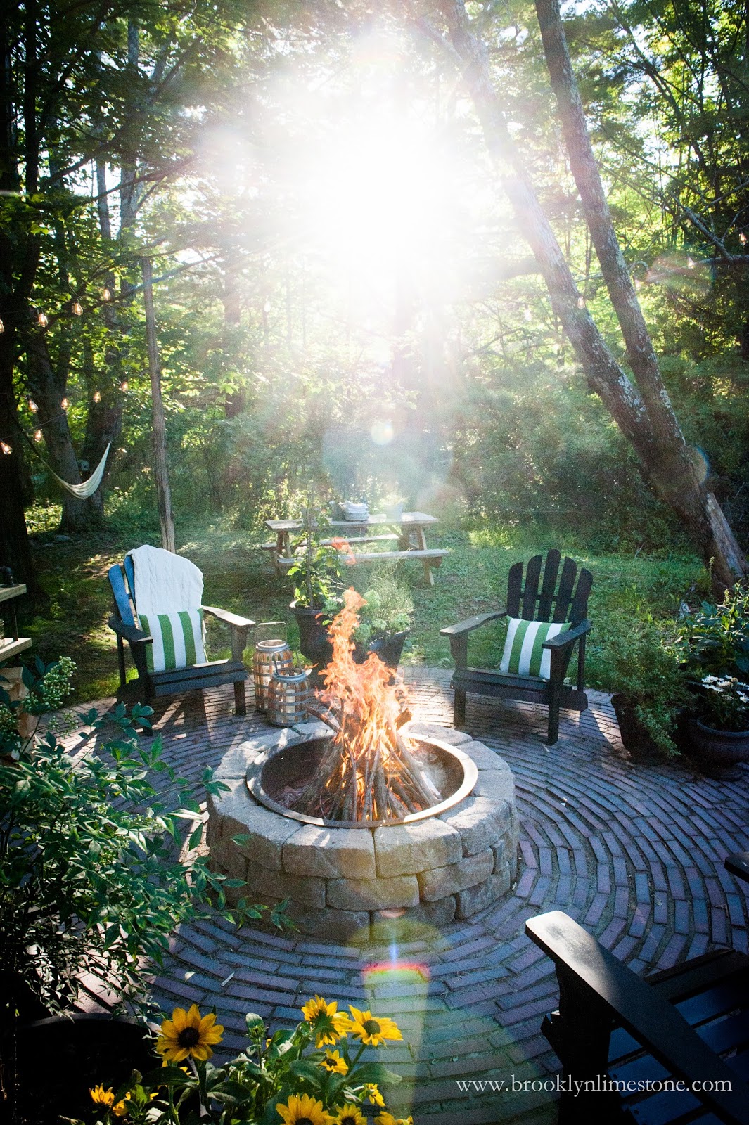 Fall Friendly Ways to Keep your Patio Party Going through Fall {Sponsored Post} | Brooklyn Limestone