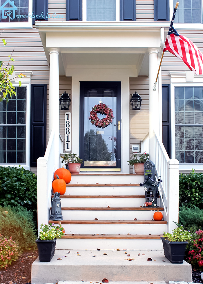 Fall - Halloween Porches - Remodelando la Casa