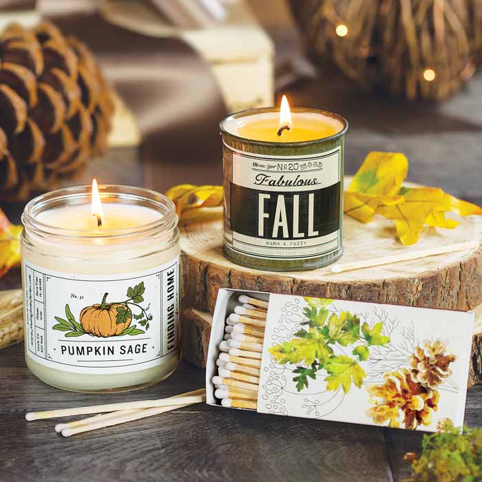 Fall Home Scents Scents Of Fall Candle Set, Candles: Olive Cocoa, LLC