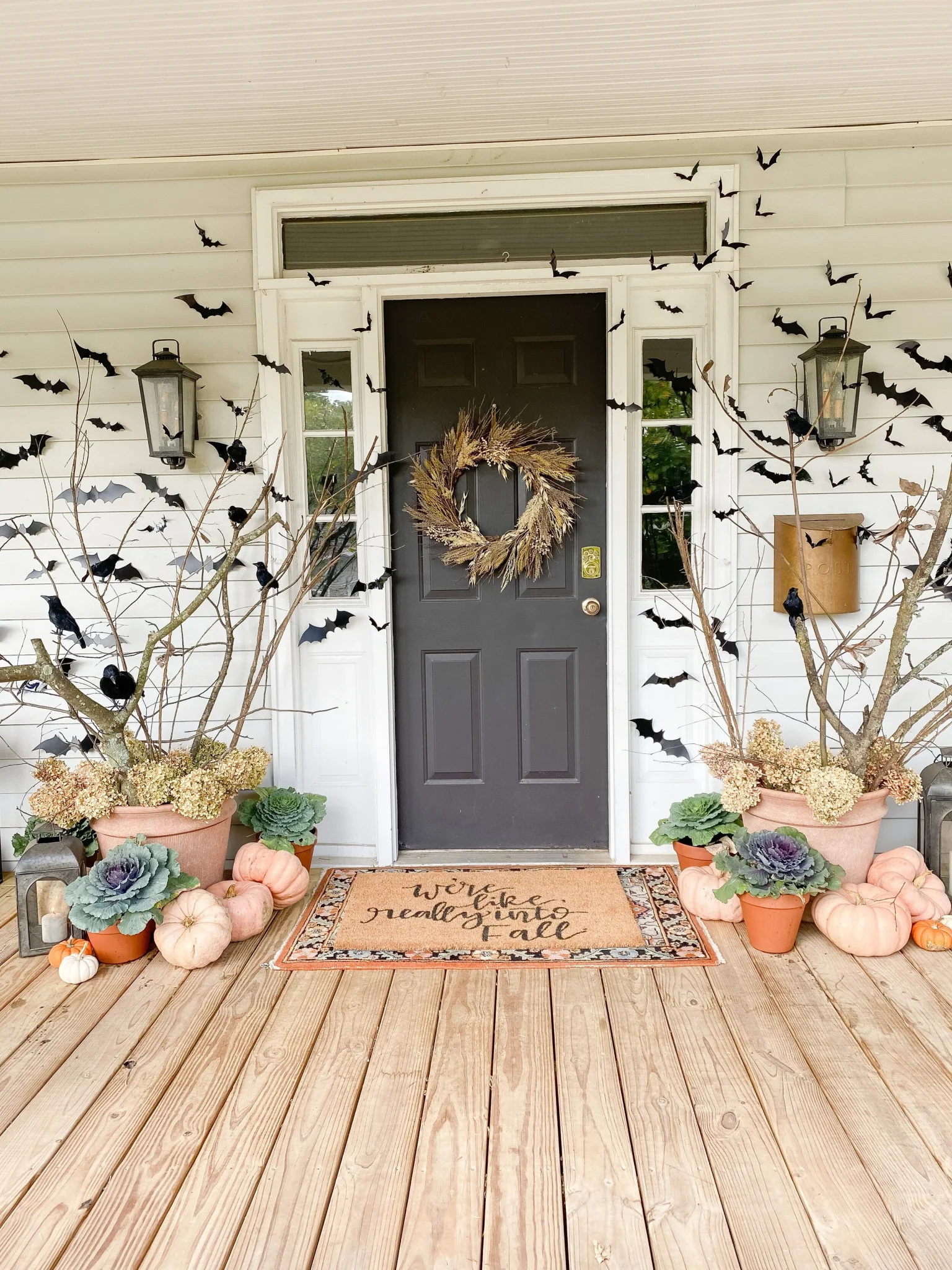 Fall Home Tour 2020: Spooky Boho Porch — Gathered Living