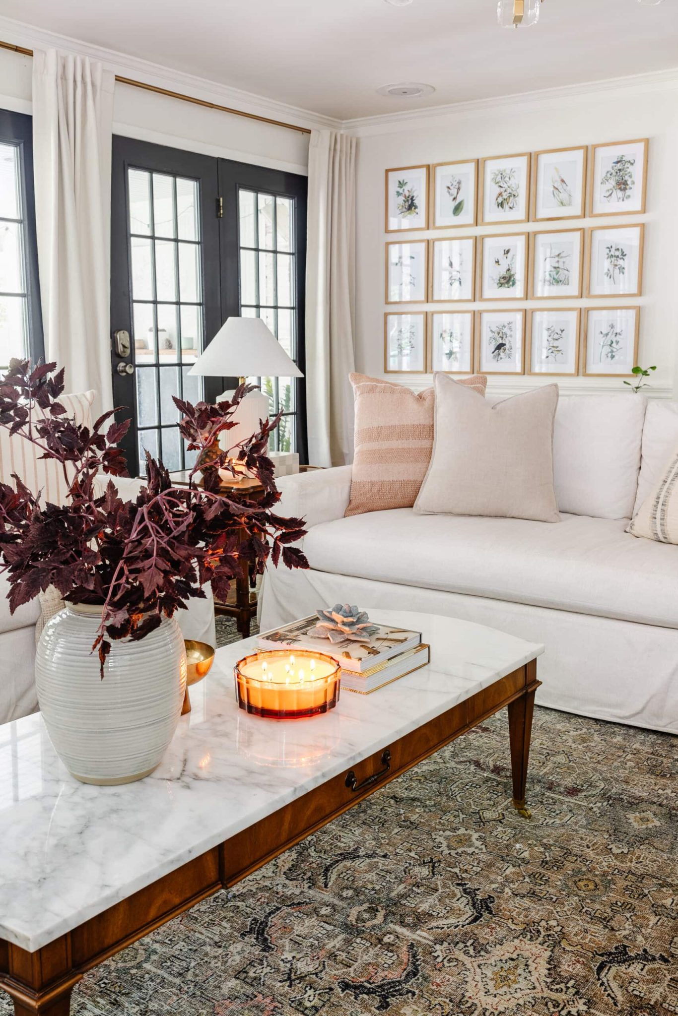 Fall Living Room Decor Ideas That Save Money and Time - Bless'er House