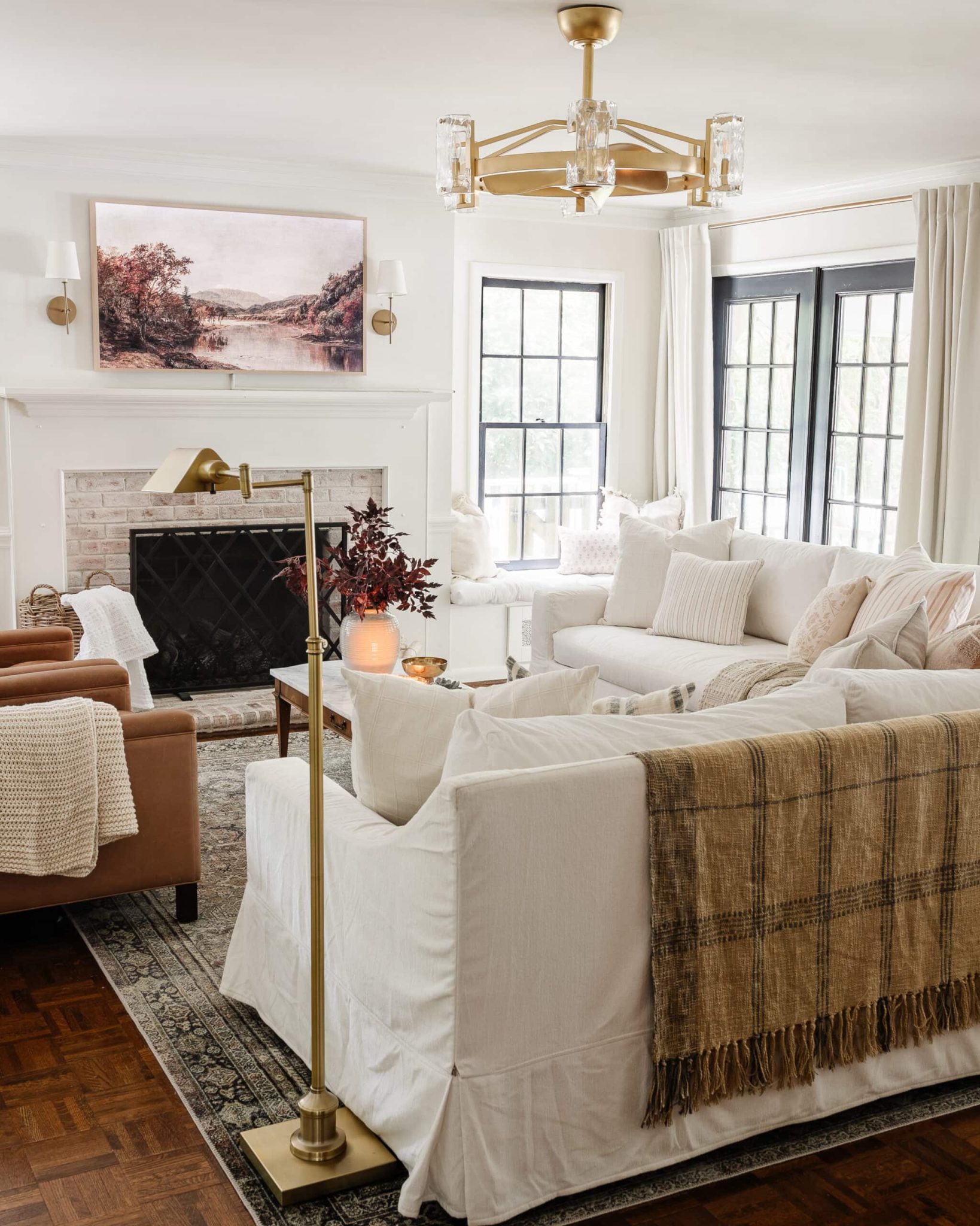 Fall Living Room Decor Ideas That Save Money and Time - Bless'er House