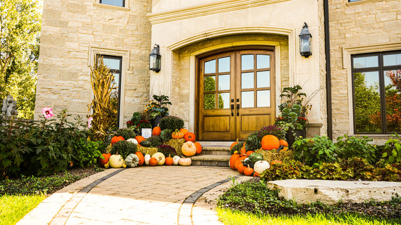 Fall Porch Display Gallery | Fall Into Pumpkins