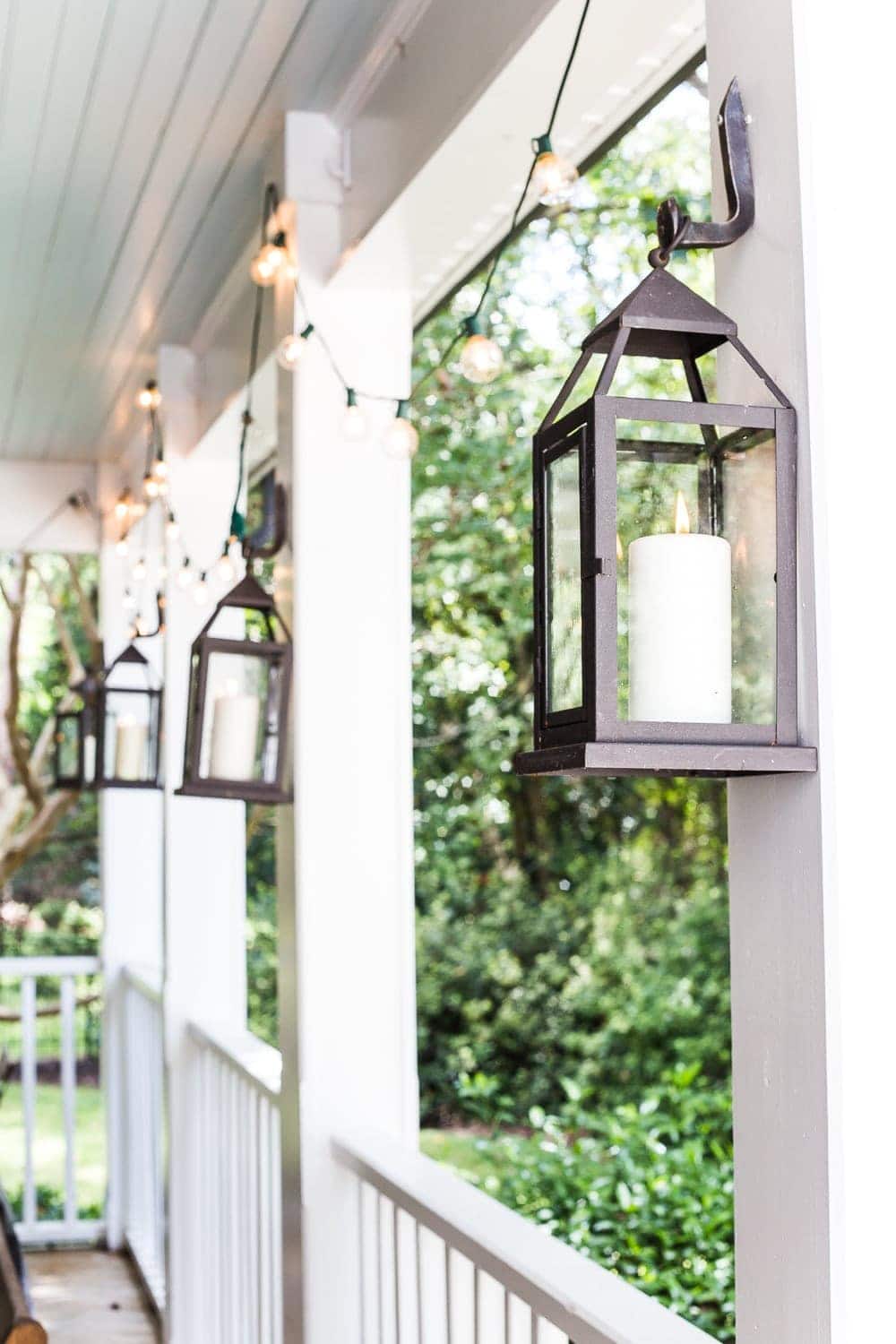 Fall Porch Tour and How to Add Cozy Style Outdoors - Bless'er House