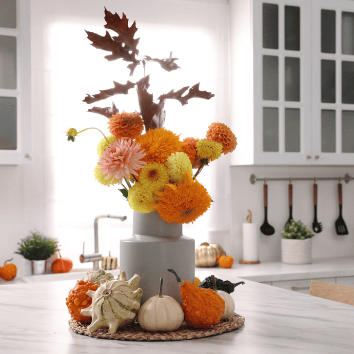 Fall Table Arrangements Large How To Use Simple Fall Kitchen Decor For A Stunning Look