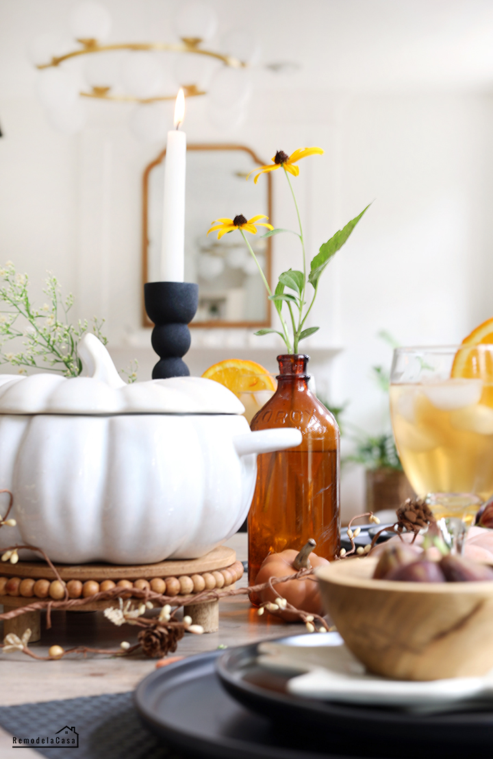 Fall Tablescape - Remodelando la Casa