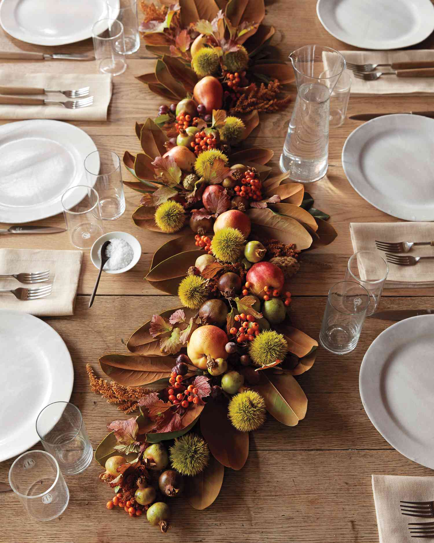 Fall tabletop decor