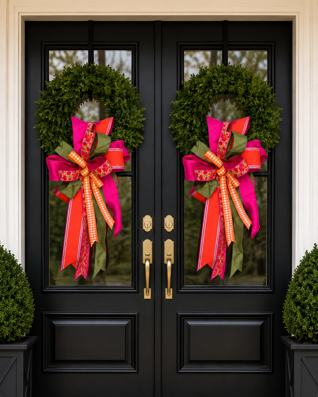 Fall Wreath Decor – Outside and In