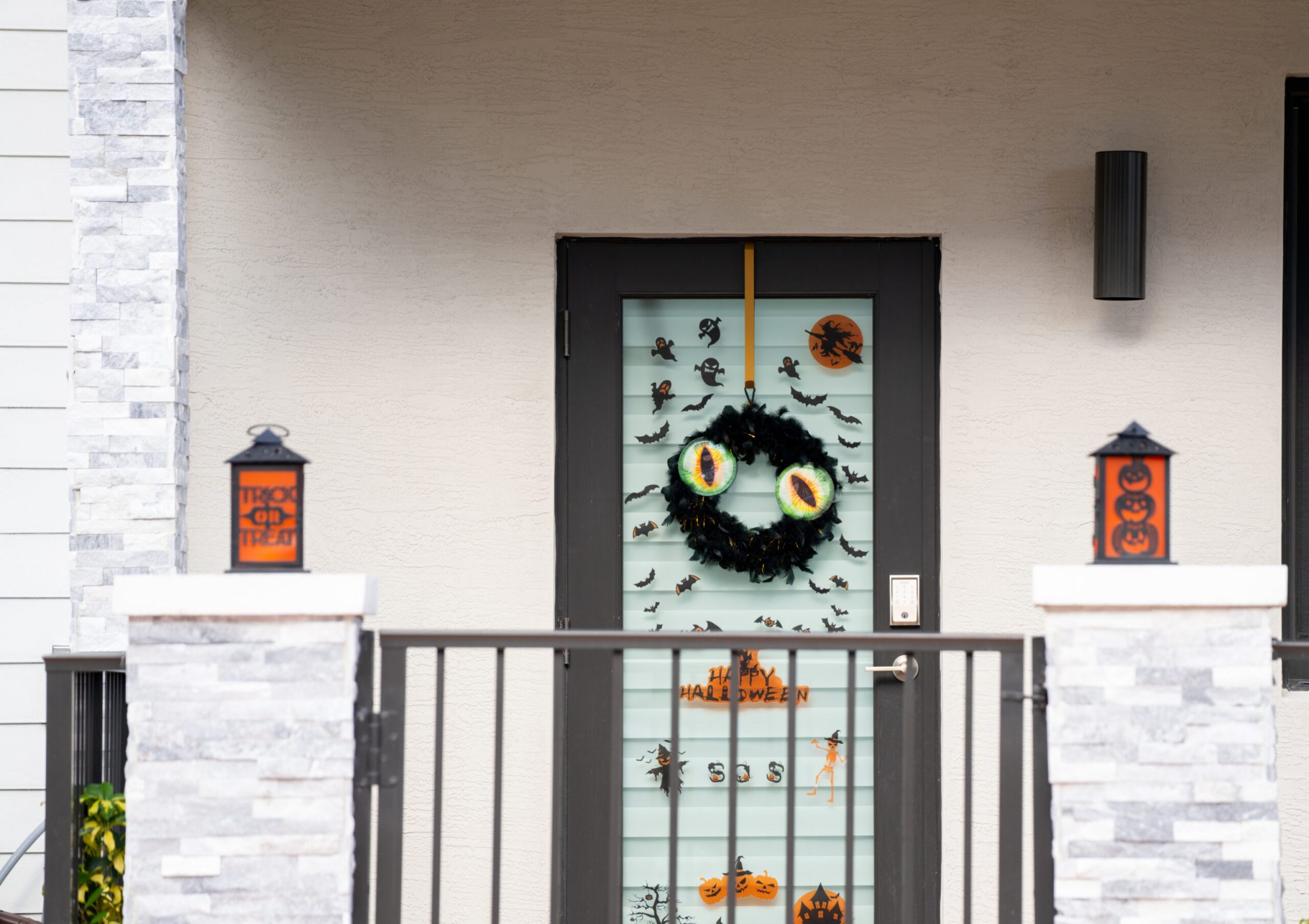 Halloween Apartment Decorating For Your Door, Balcony & More