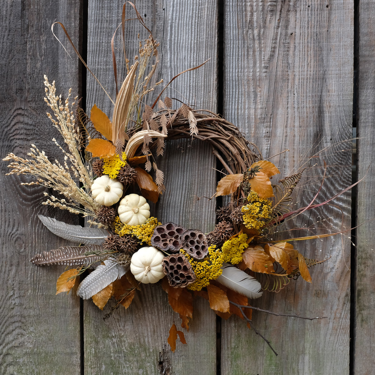 Harvest Moon Wreath I Autumn Wreath I Michler's Florist