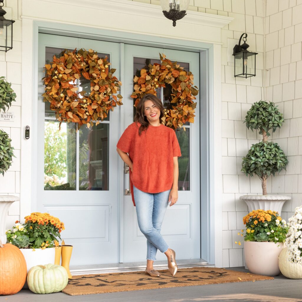 How to Redecorate Your Porch for Fall - Jillian Harris Design Inc.