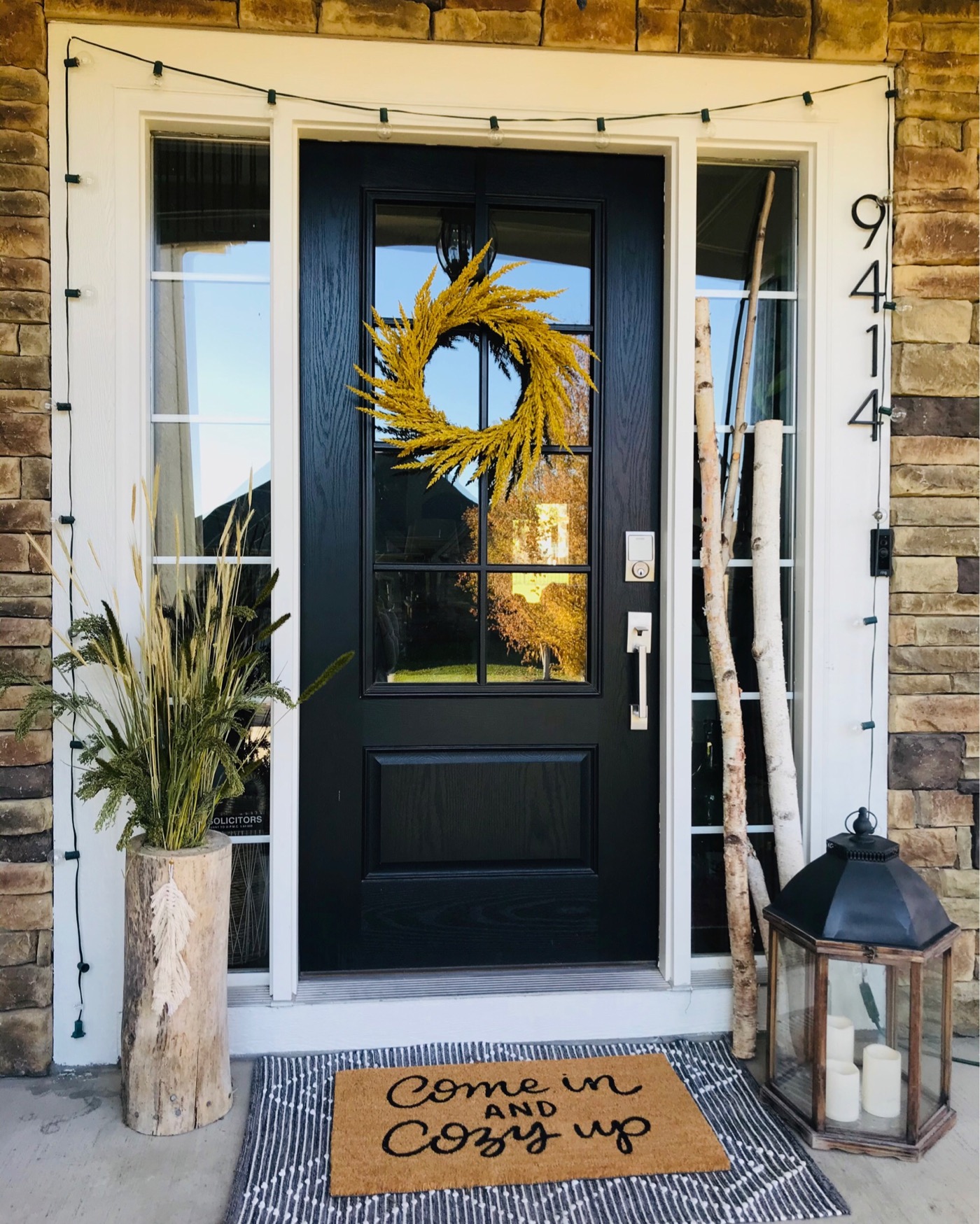 How to Style a Minimal Fall Front Porch - Life Love Larson