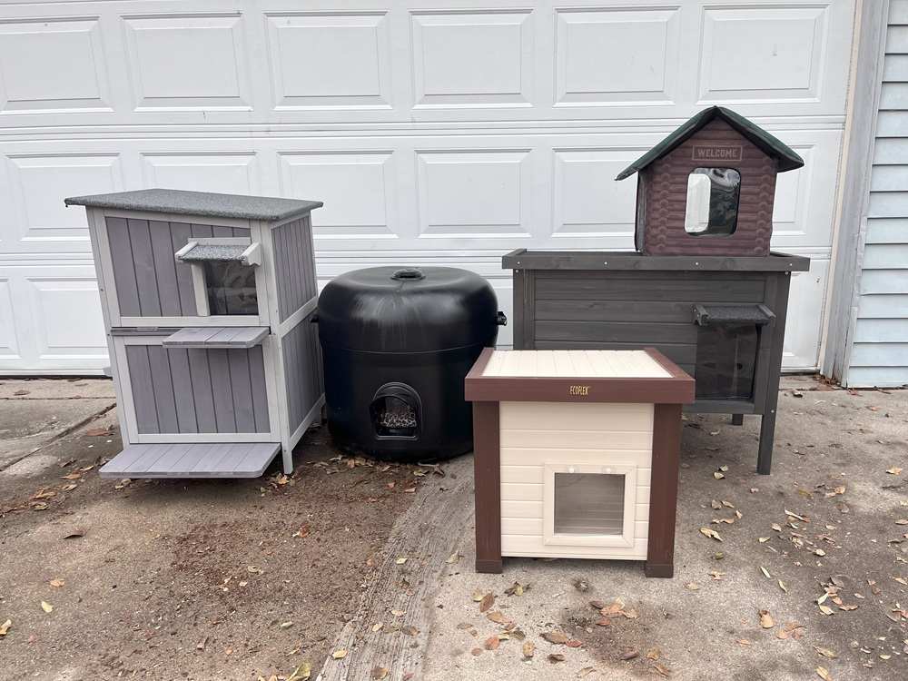 Insulated Cat Small Outdoor Cat House Best Outdoor Cat Houses: Tested And Reviewed: Reviews Ratings