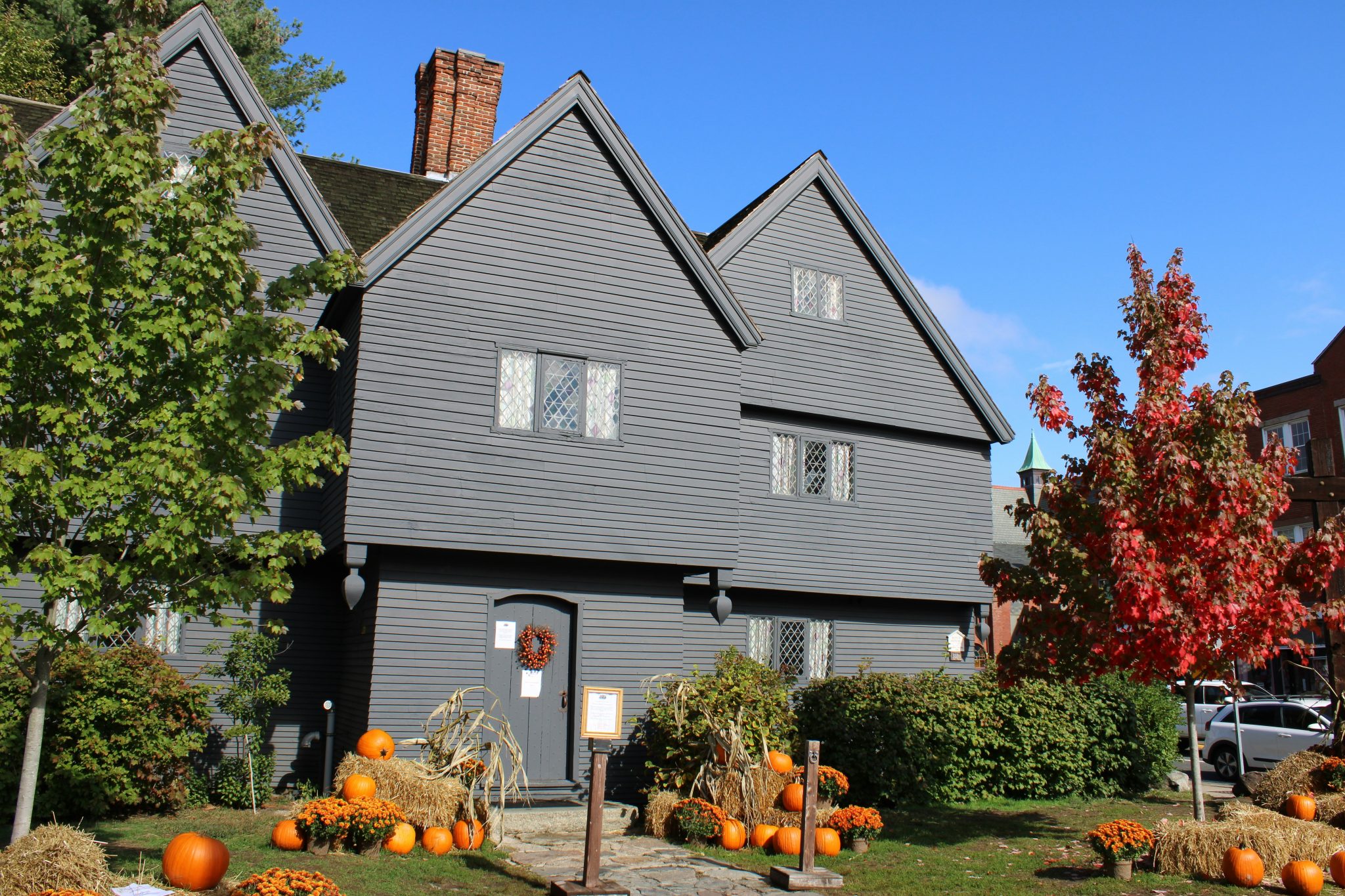 Jonathan Corwin House, also known as The Witch House. Salem, Massachusetts.
