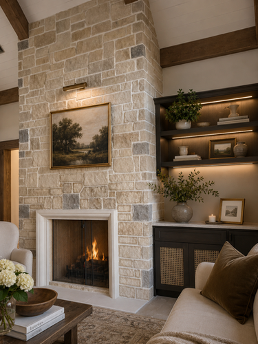 Limestone Fireplace Mantels | Luxury Cast Limestone Designs