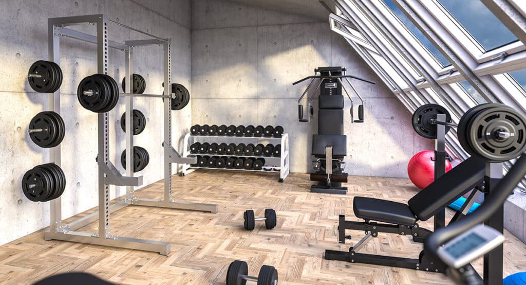 Luxury Home Gym Design that Supports Fitness and Wellness - Schroeder Design Build