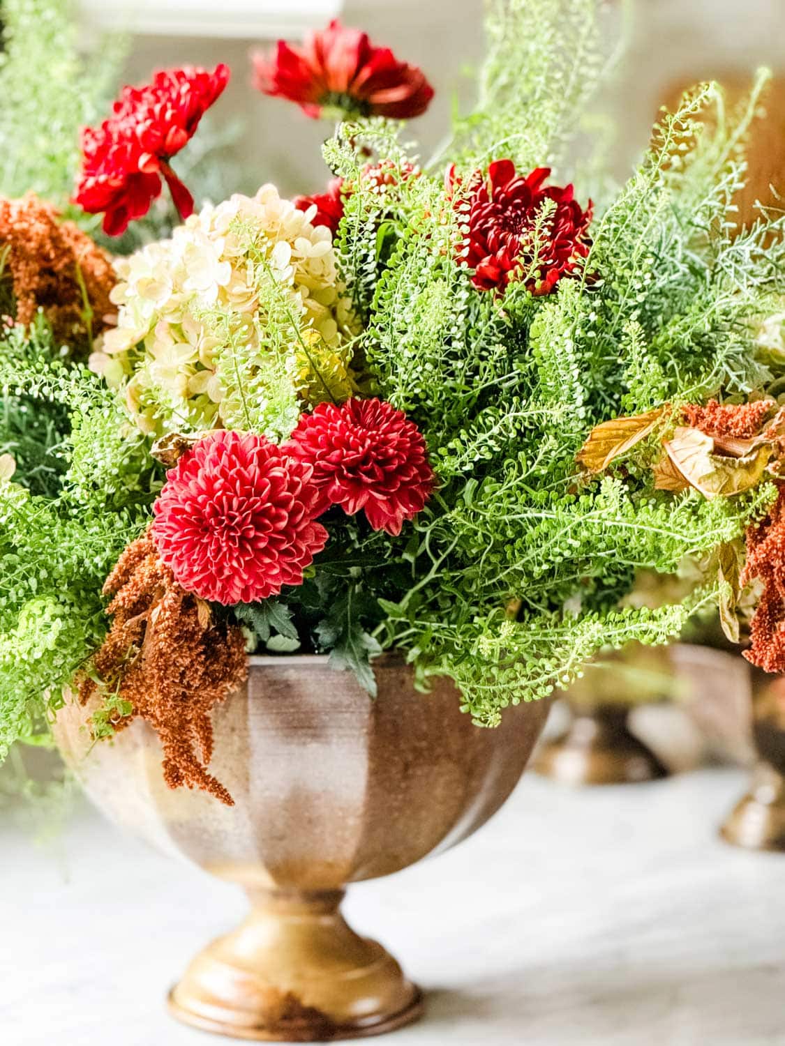 Make a Fall Centerpiece with Trader Joe's Flowers | Most Lovely Things
