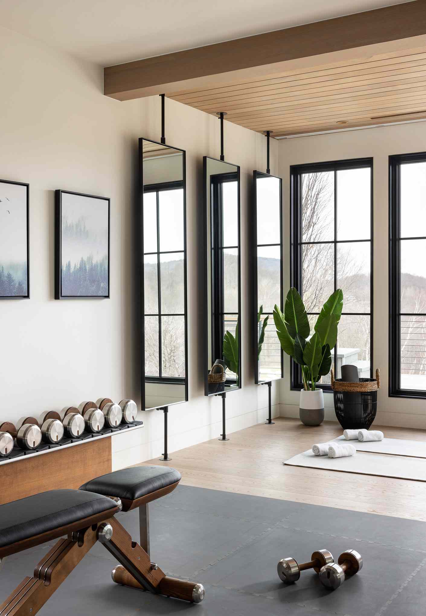 Modern Home Gym 10 Stylish Home Gym Design Ideas To Boost Your Workouts