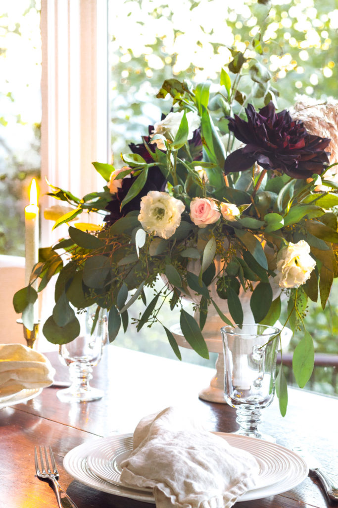 Moody Fall Floral Centerpiece! - zevy joy
