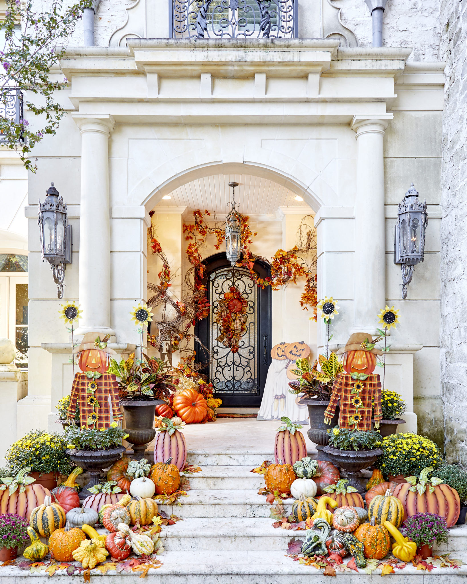 My Michaels Halloween Porches... Decorating Both Front and Back! | Turtle Creek Lane
