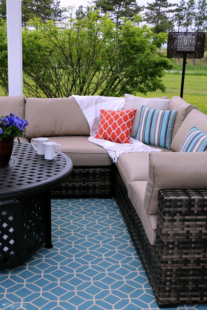 Our NEW Outdoor Living Space & Patio - Cozy Country Living