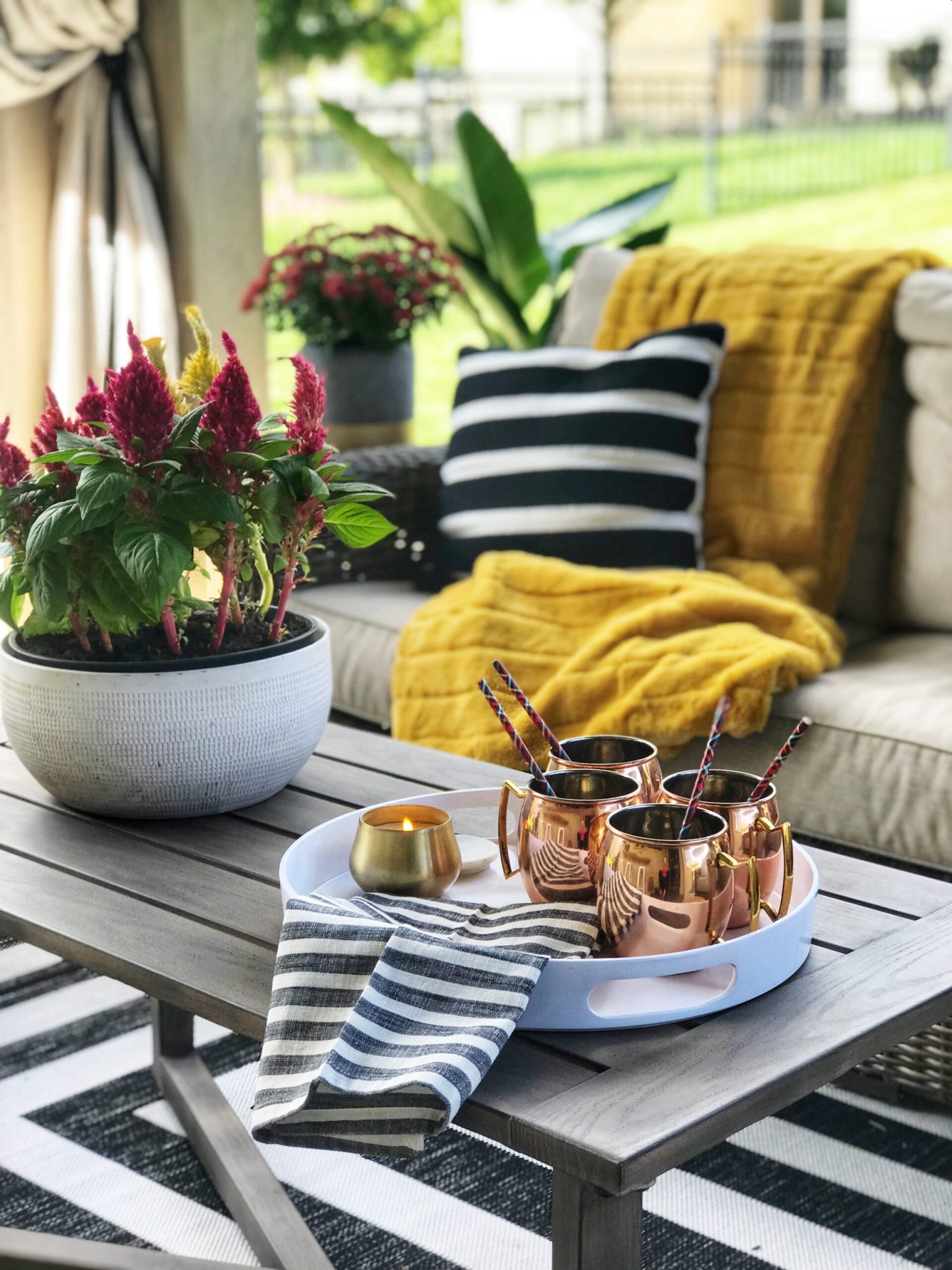 Outdoor Fall Home Tour - Life Love Larson