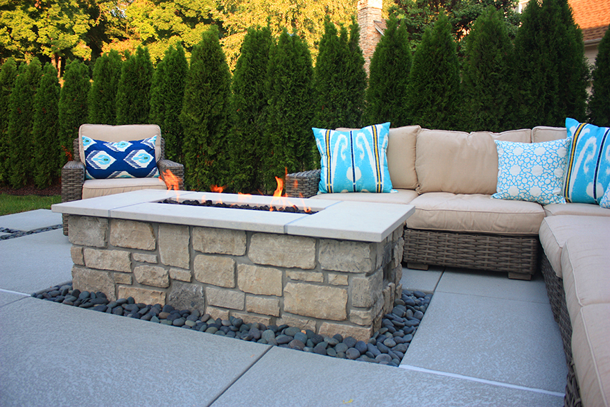 Outdoor Fireplace & Fire Pit | Baker Pool Construction