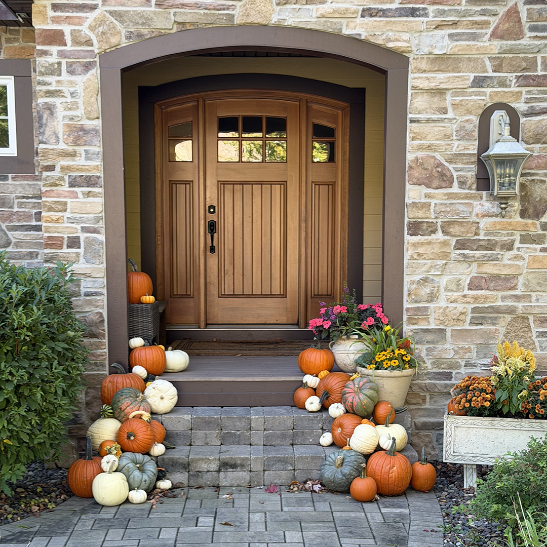 Outside Pumpkin Decorations Sota Pumpkins Offers An Easy Solution To Porch Decorating Edina Magazine