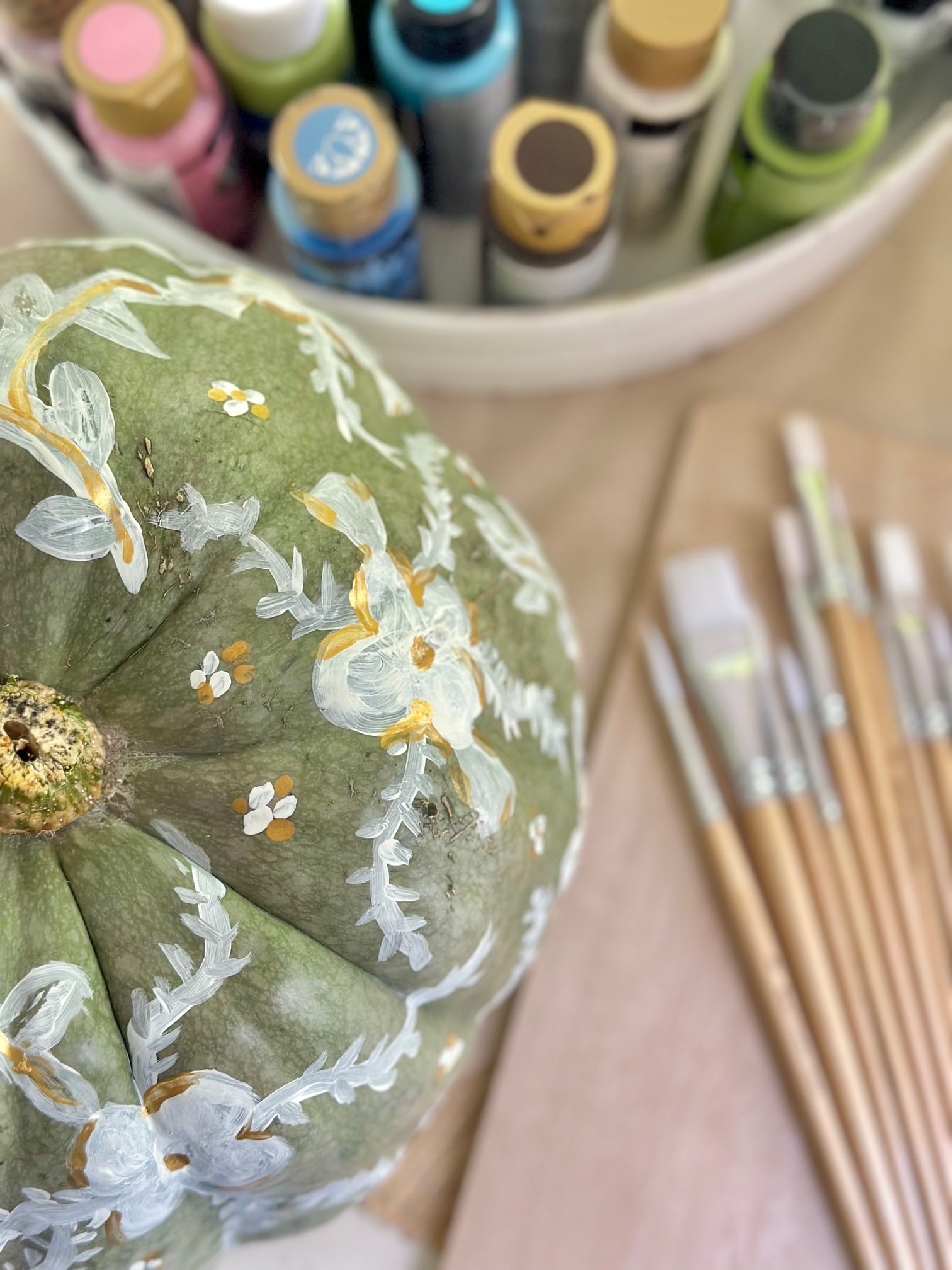 Pumpkins with Flowers: 7 Decorating Ideas I've Created for Fall - Celebrated Nest