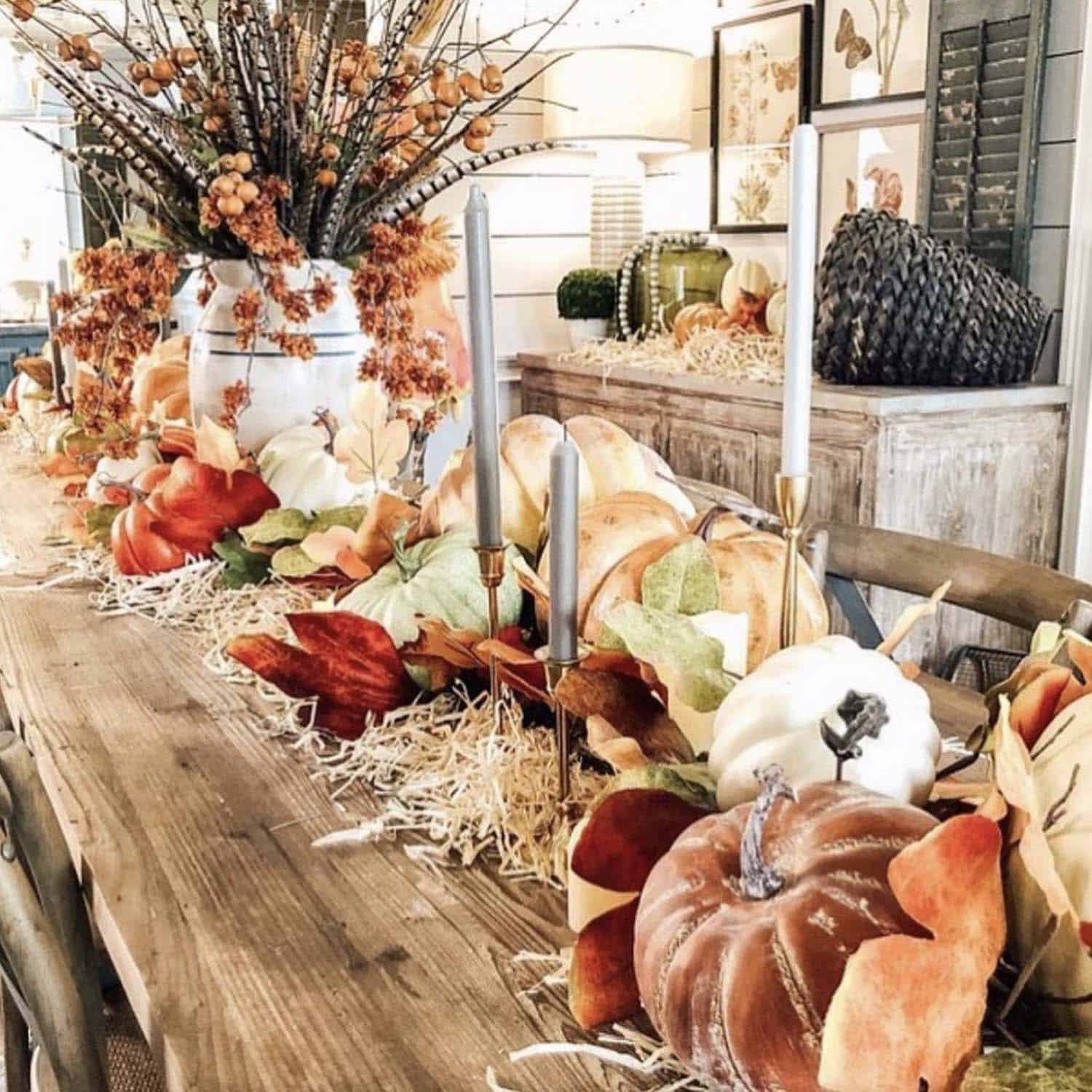 Rustic Thanksgiving Table Ideas 25+ Beautiful And Elegant Centerpiece Ideas For A Thanksgiving Table