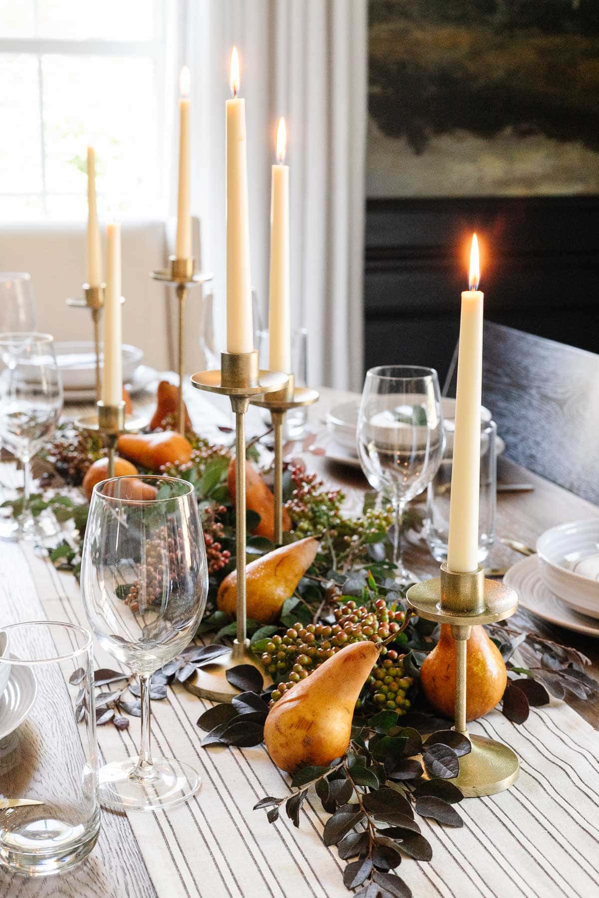 Simple DIY Fall Centerpiece Ideas + the Best Fall Branches - Bless'er House