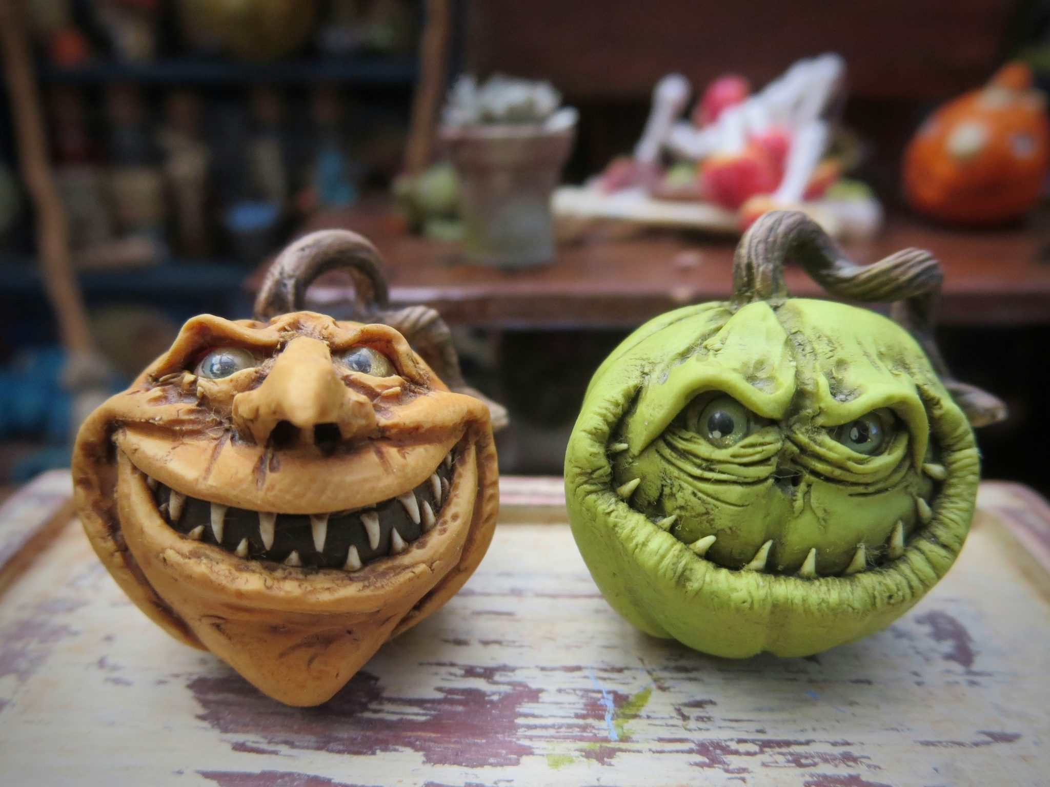 slightly bewitched pumpkins