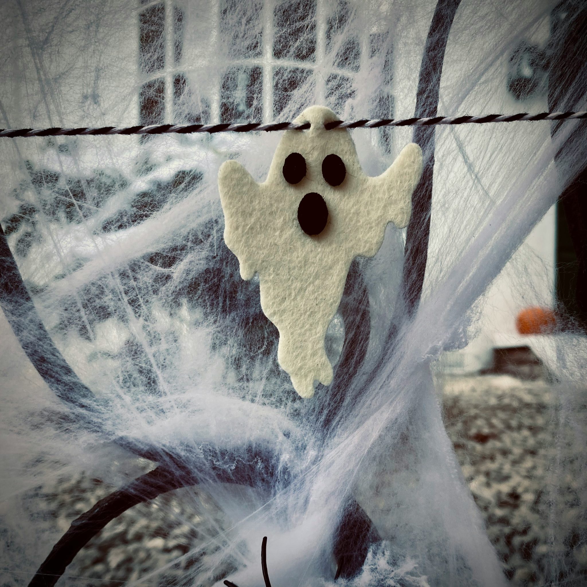 spooky halloween decorations - the ghost - 'boo!'