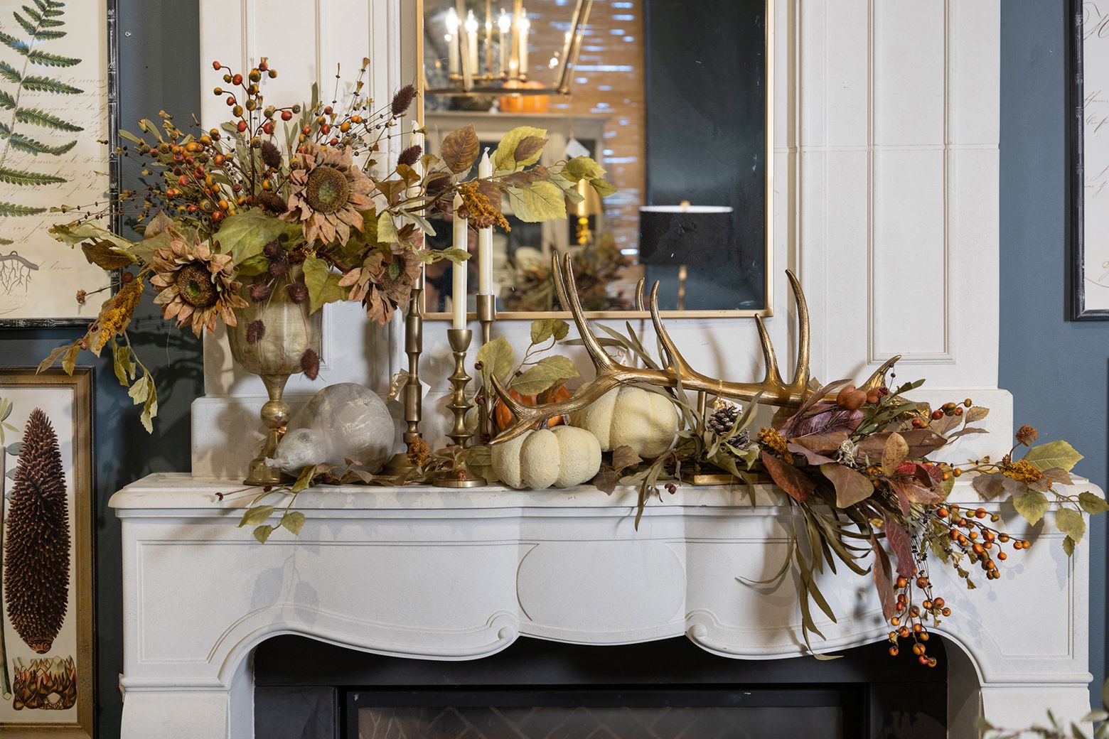 Style at Home: Fall for mantel magic with these stunning autumnal displays | The Seattle Times