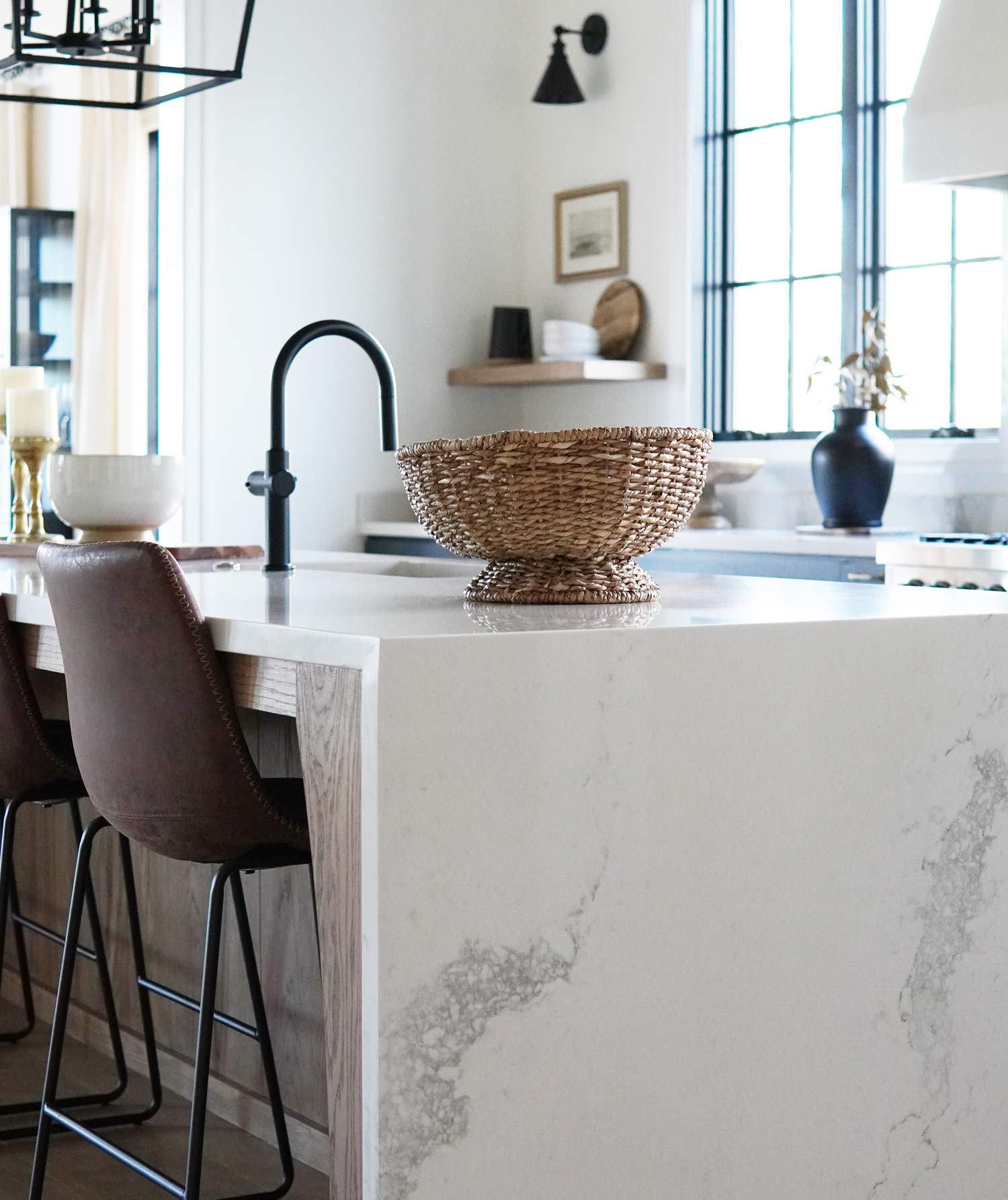 Stylish and Functional Kitchen Island Decor Ideas - Plank and Pillow