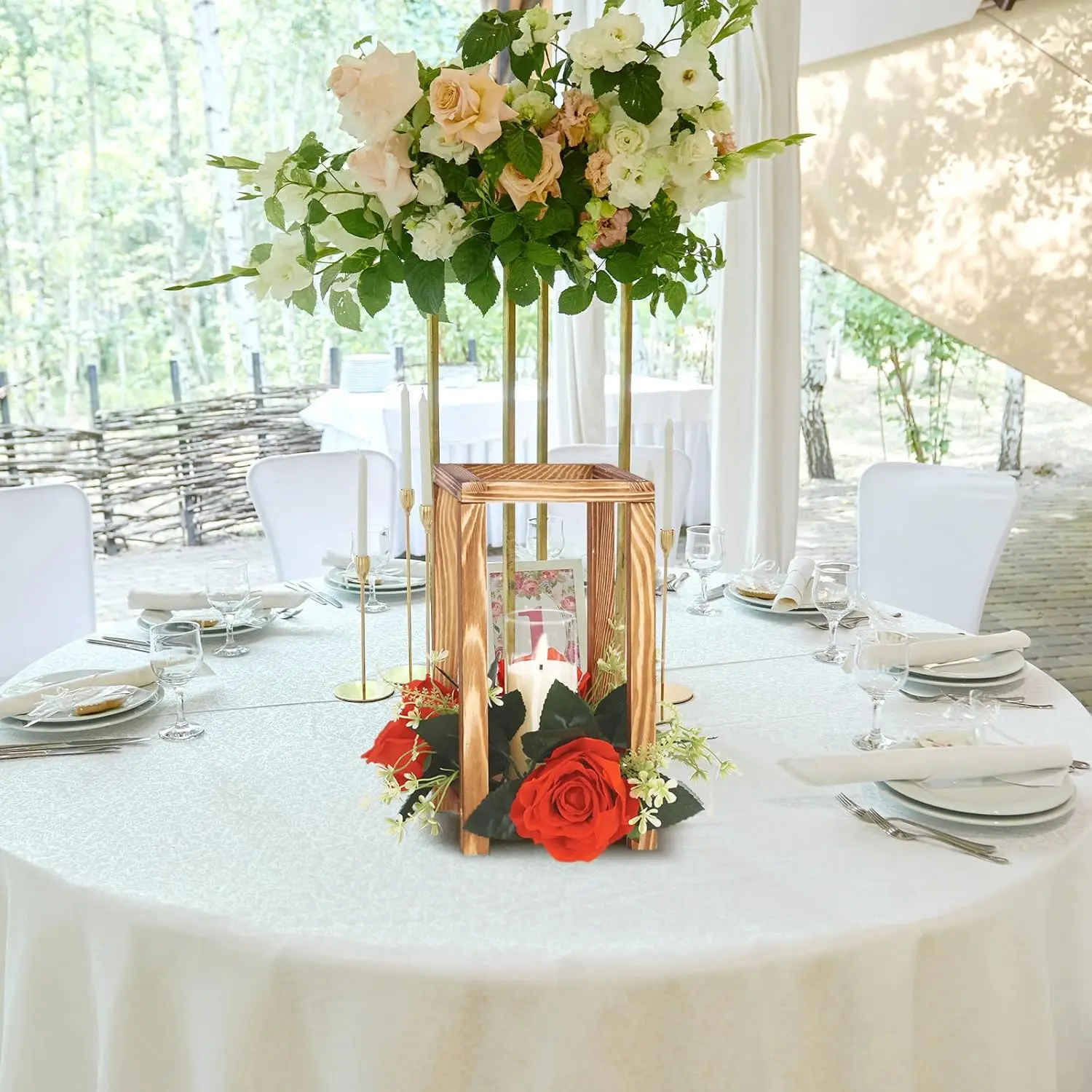 Table Center Piece Lantern Lovely Lantern Wedding Decor – Elegant Wedding Ideas
