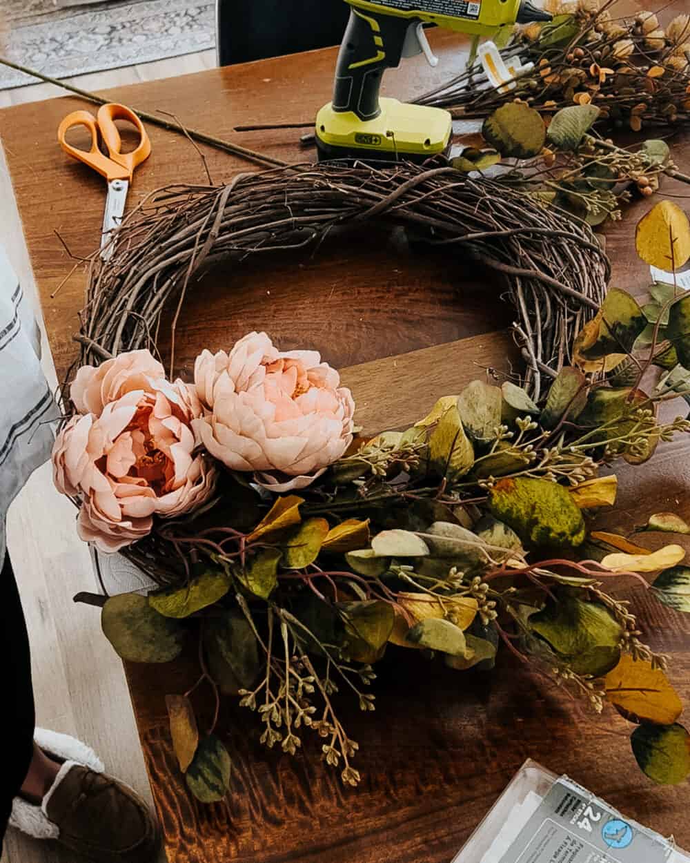 The Simplest DIY Fall Wreath – Love & Renovations