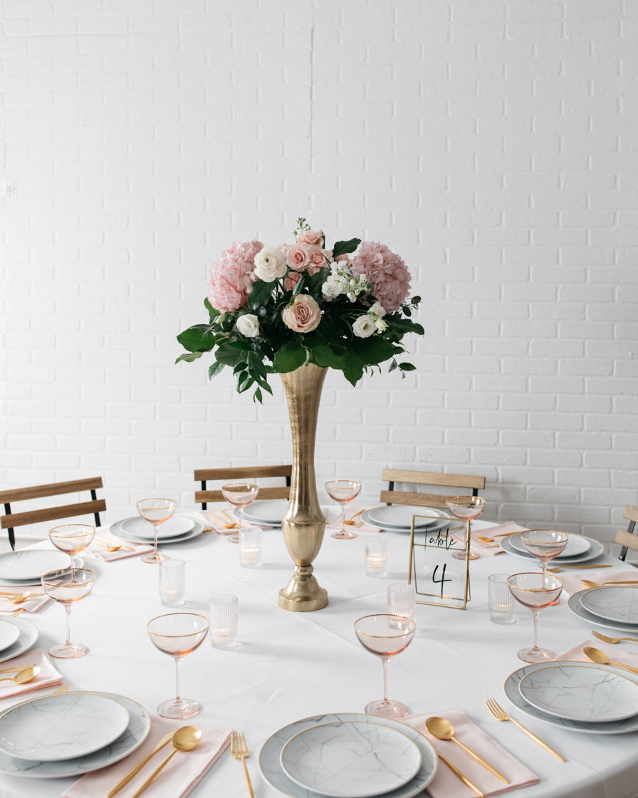 Timeless Rich Autumn - Gabrielle Vase Centerpiece Floral Arrangement — Paris312