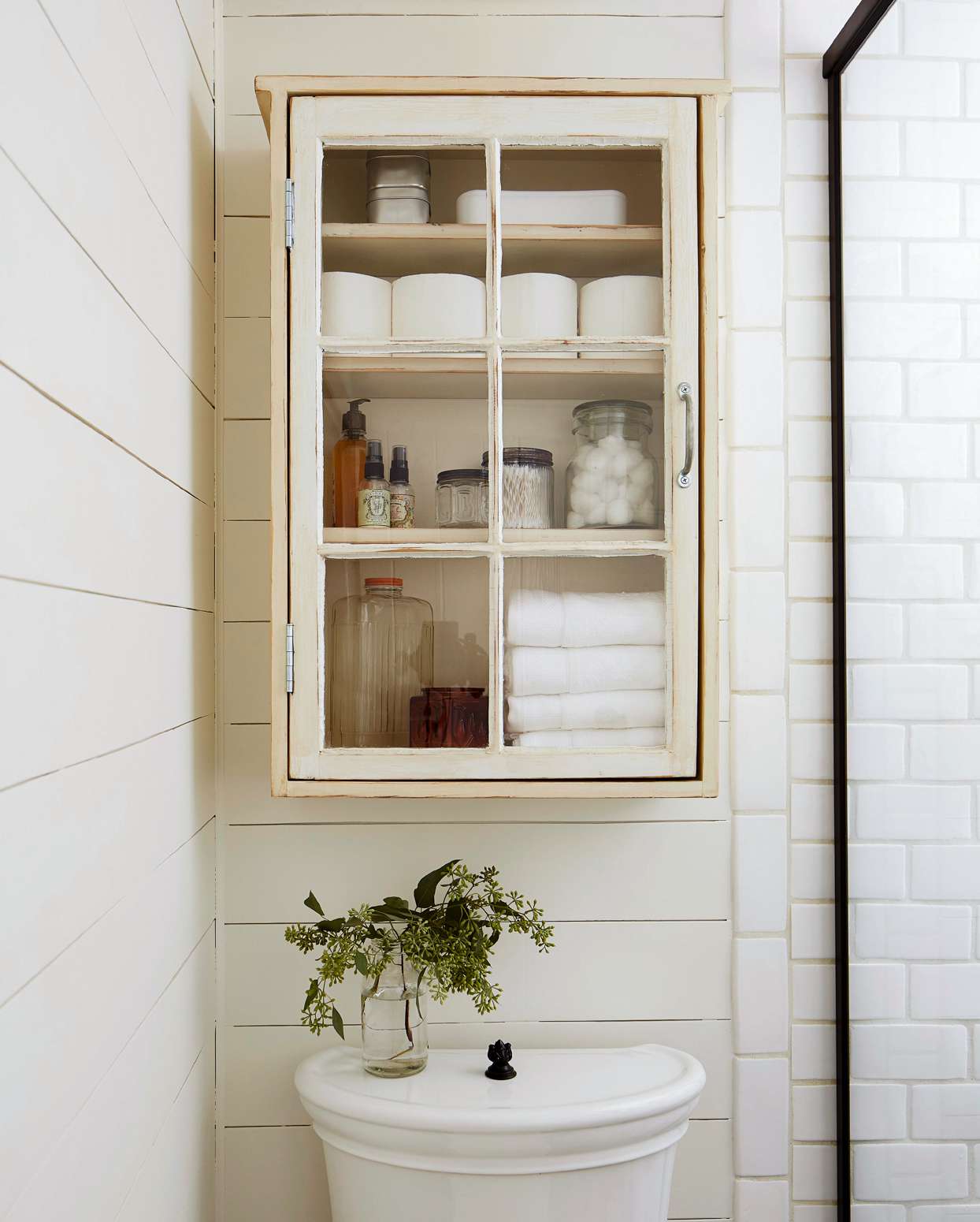 15 Over-the-Toilet Storage Ideas for Any Size Bathroom