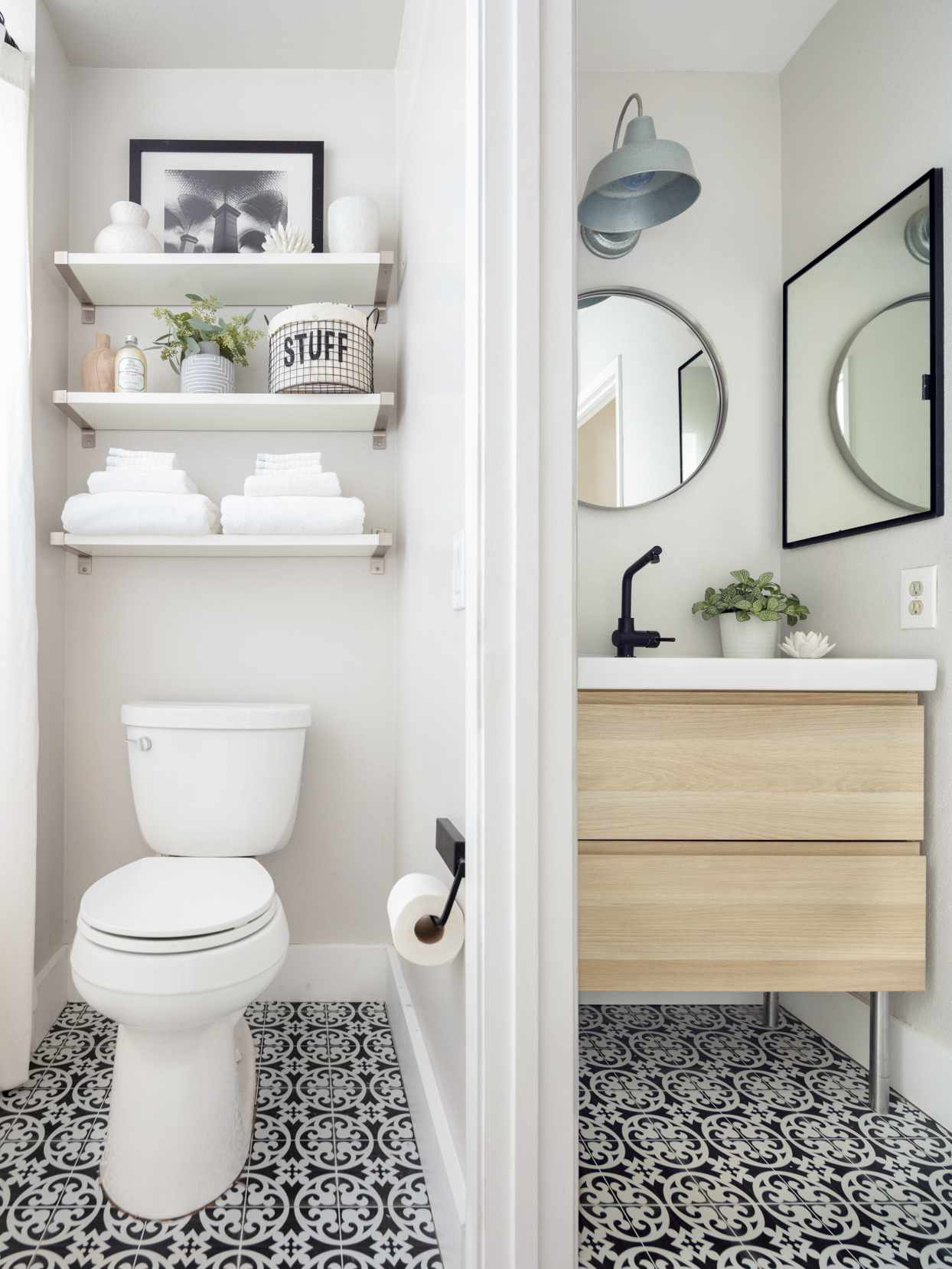 15 Over-the-Toilet Storage Ideas for Any Size Bathroom