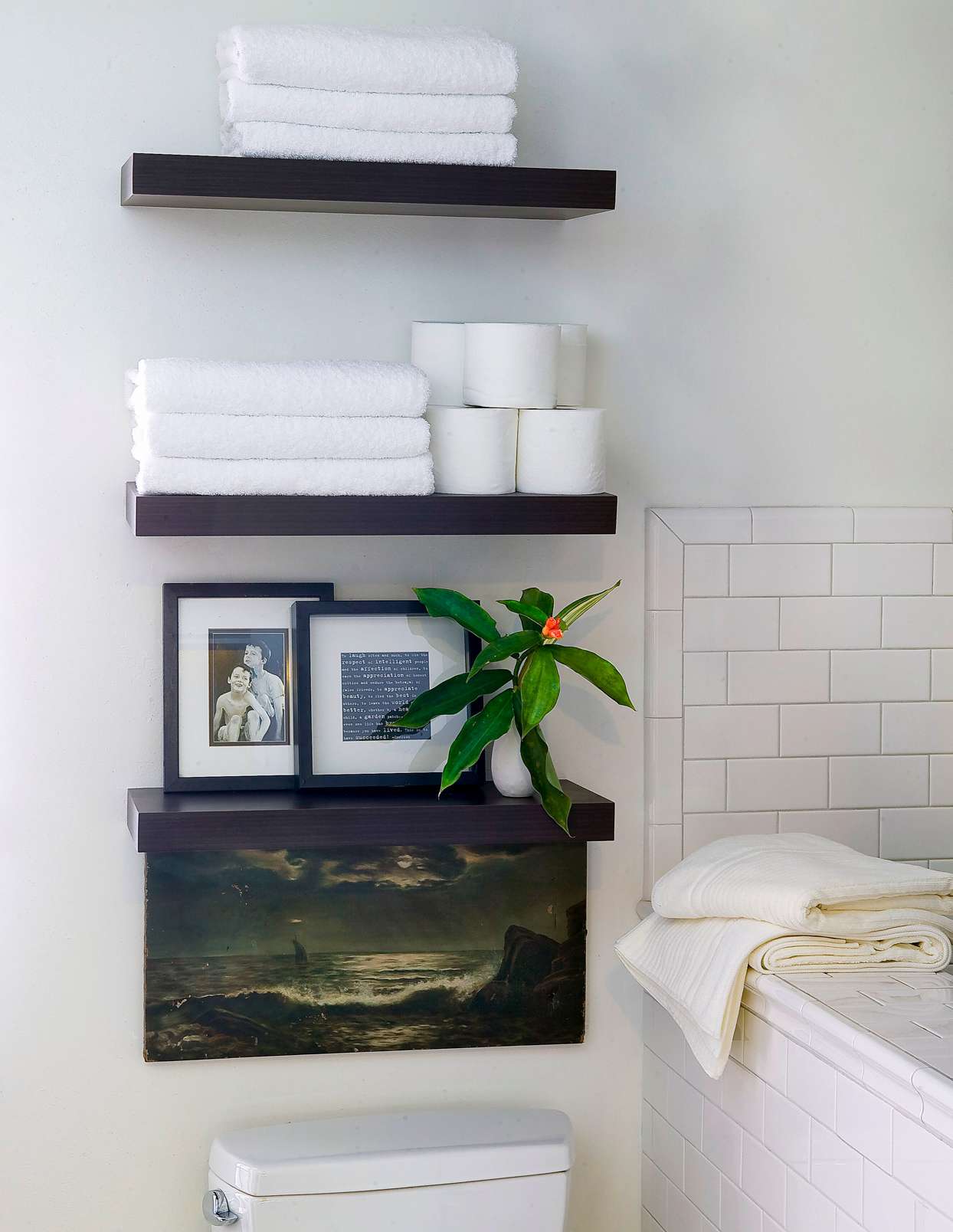 15 Over-the-Toilet Storage Ideas for Any Size Bathroom